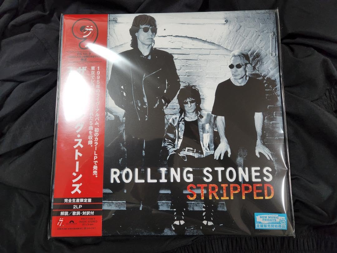 24年原宿限定盤カラー2LP] ローリング・ストーンズ/ストリップト